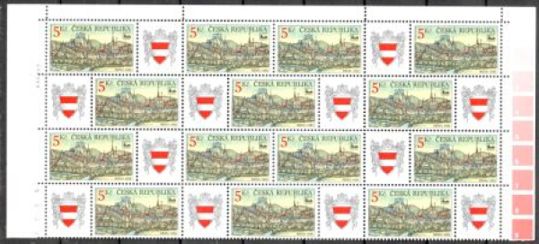 0244 - größere Einheit 14 Marken + 12 ZF ** - 2000